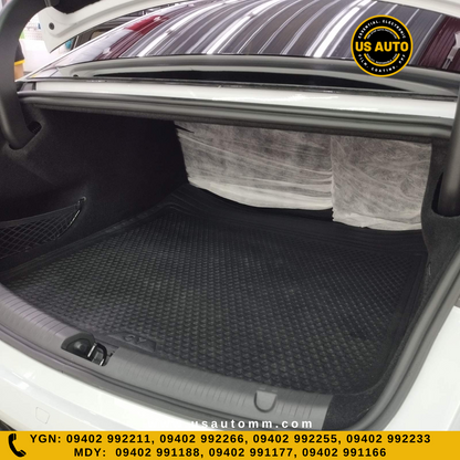 RUBBER TRUNK MAT (HIGH QUALITY) (BLACK) BYD SEAL EV 