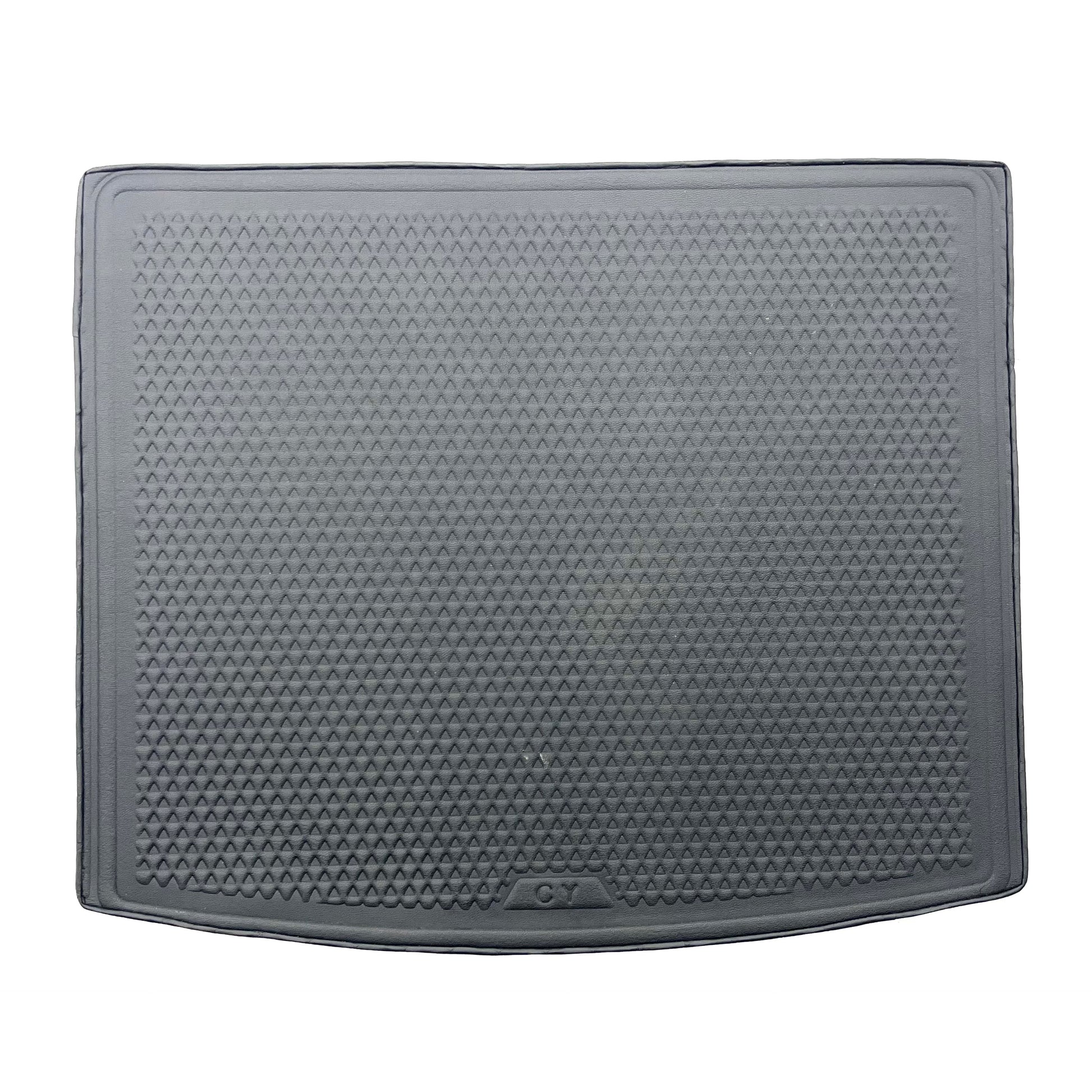 RUBBER TRUNK MAT (HIGH QUALITY) (BLACK) KIA SELTOS