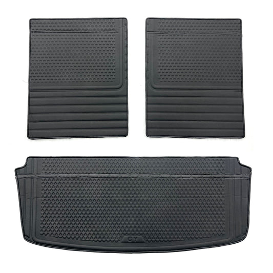 RUBBER TRUNK MAT (HIGH QUALITY) (BLACK) SINOTRUCK