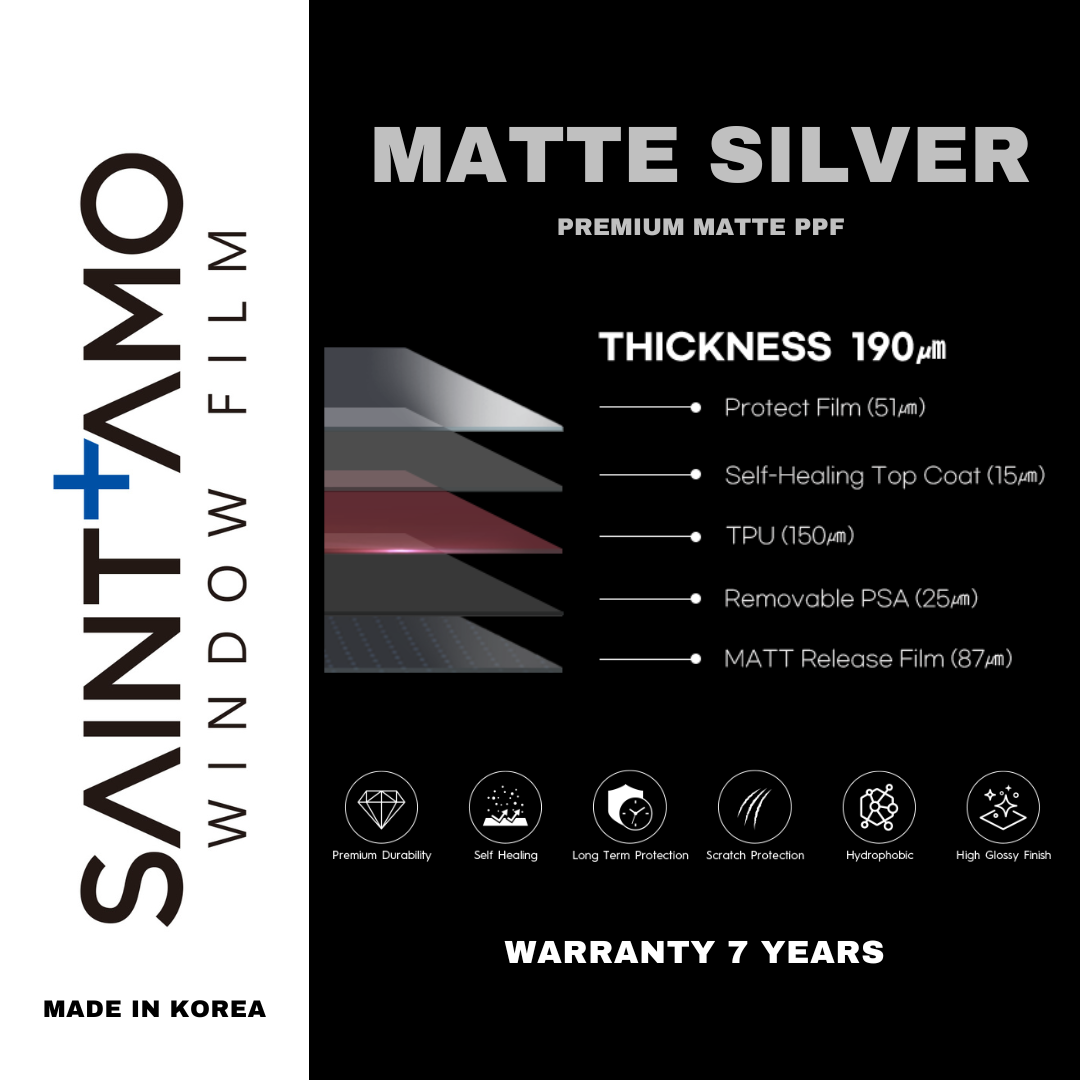 SAINT+AMO PPF SILVER MATTE (7 YEARS)