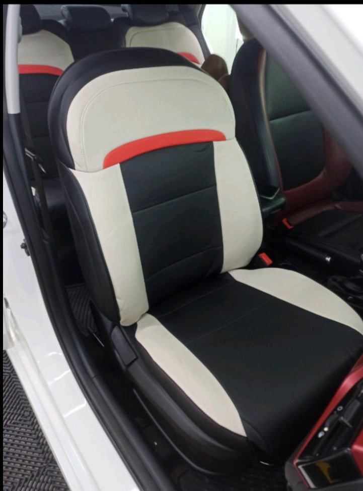 SEPCIAL DESIGN SEAT COVER (BLACK+ WHITE+ RED)