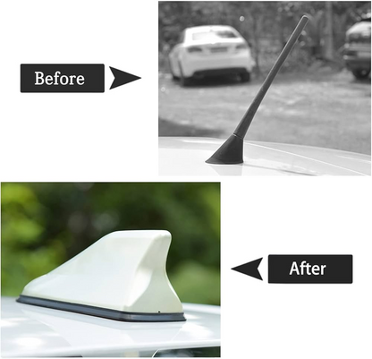 SHARK-FIN ANTENNA (WHITE)