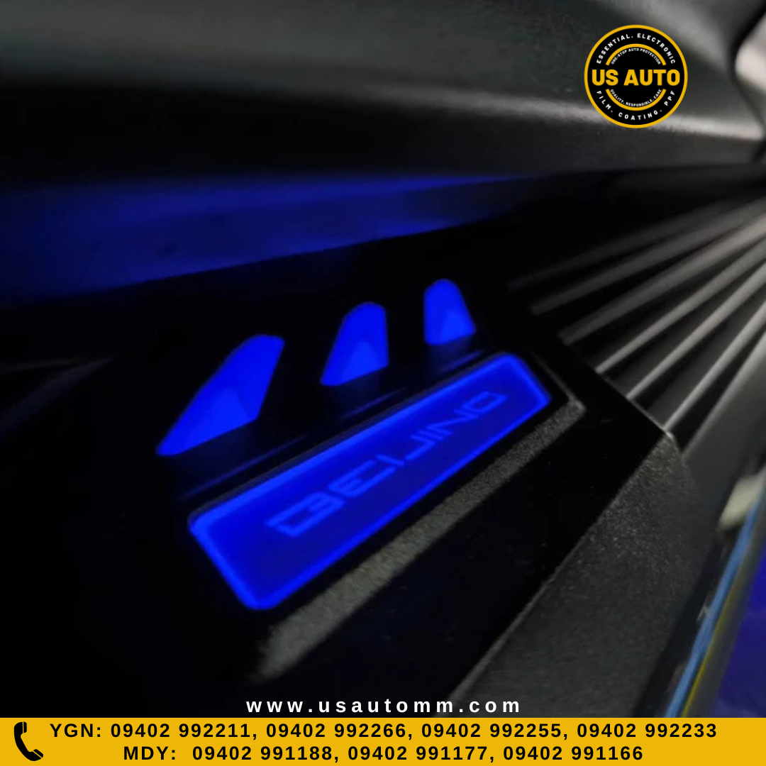 SIDE STEP LED LIGHTING ONE SET BAIC X7 (2020 UP)