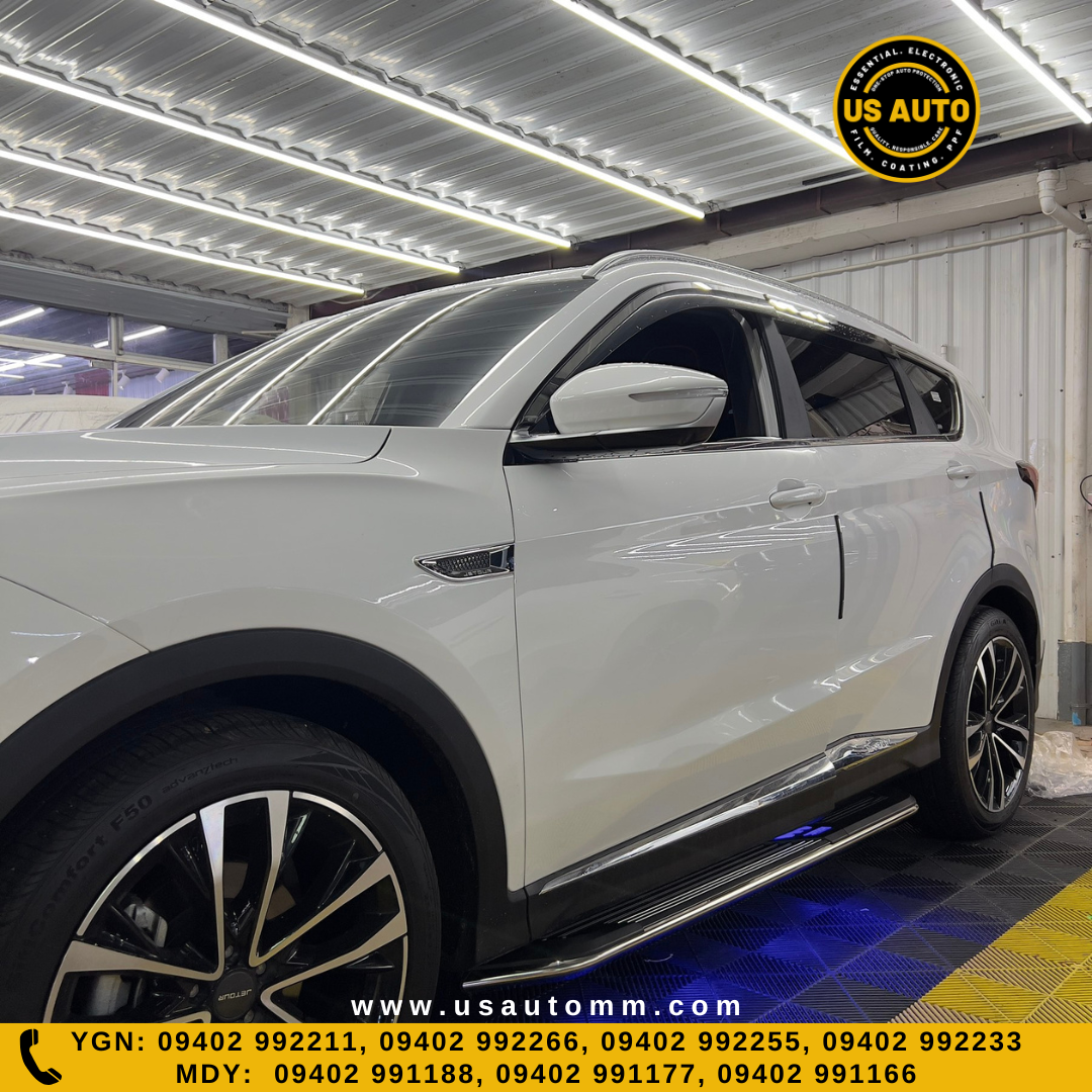 SIDE STEP LED LIGHTING ONE SET JETOUR X70 PLUS (2021 UP)