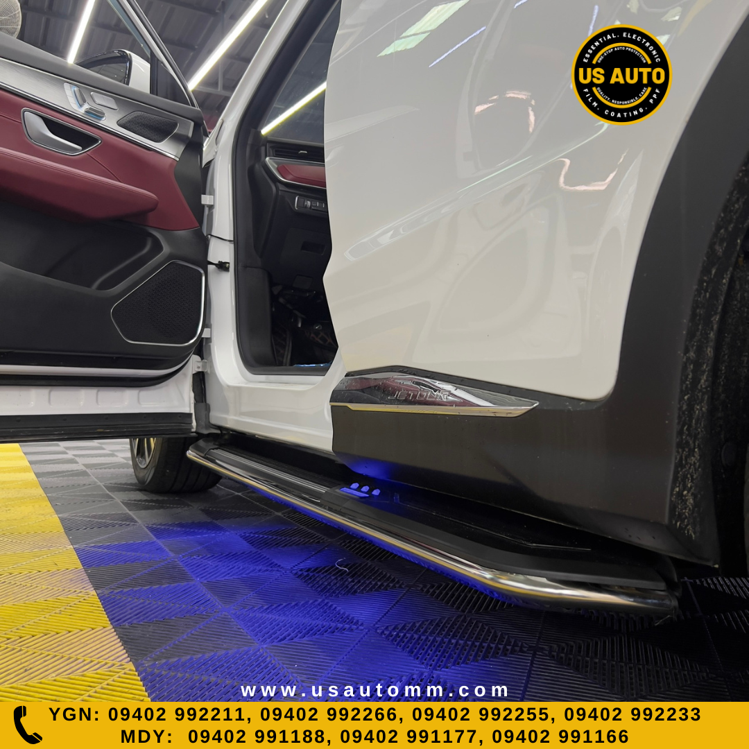 SIDE STEP LED LIGHTING ONE SET JETOUR X70 PLUS (2021 UP)
