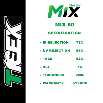 T-REX FILM MIX SERIES MIX80 80% (SQ-FT)