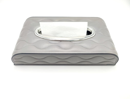 TISSUE BOX NICAL COVER (GREY)