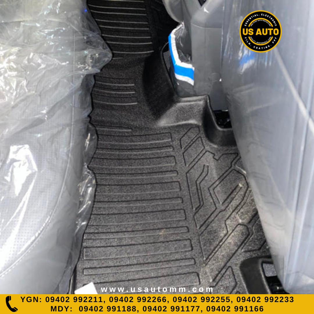 TPE FLOOR MAT (2) ROWS (BLACK) KIA EV3 EV