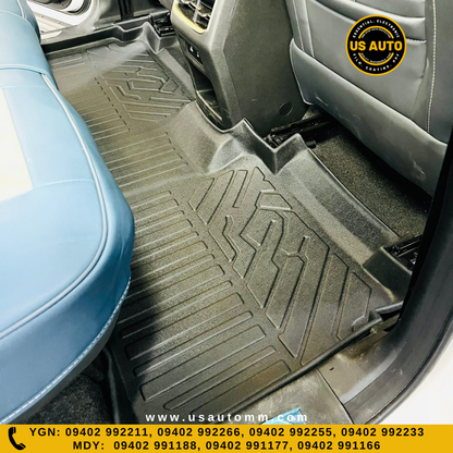 TPE FLOOR MAT (2) ROWS (BLACK) SOUEAST S09 (2025 UP) LOR)