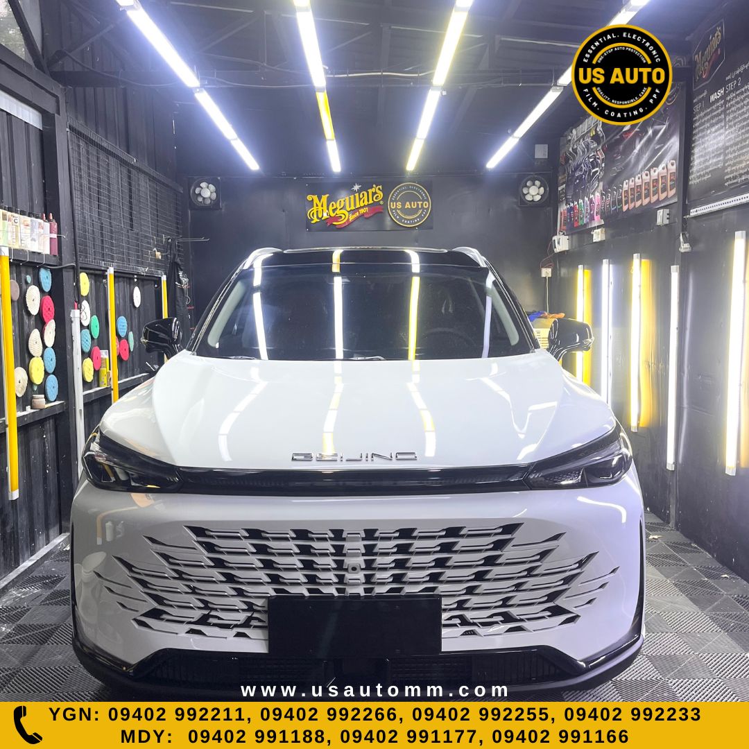 TPE FLOOR MAT (2) ROWS (BLACK) BAIC X7 (2020 UP)-8