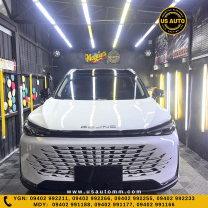 TPE FLOOR MAT (2) ROWS (BLACK) BAIC X7 (2020 UP)-8