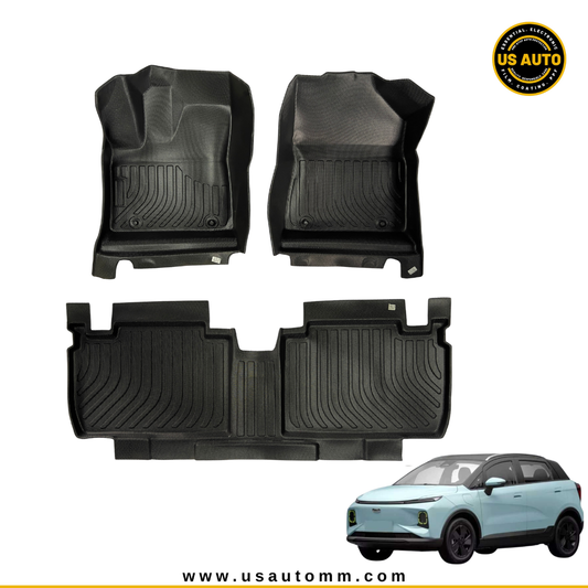 TPE FLOOR MAT (2) ROWS (BLACK) GEELY GEOMETRY E