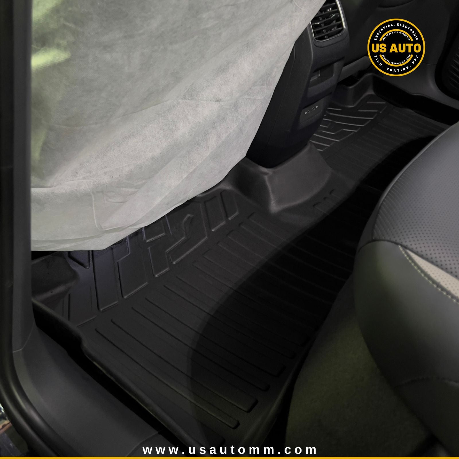 TPE FLOOR MAT (2) ROWS (BLACK) VW ID.4 CROZZ EV