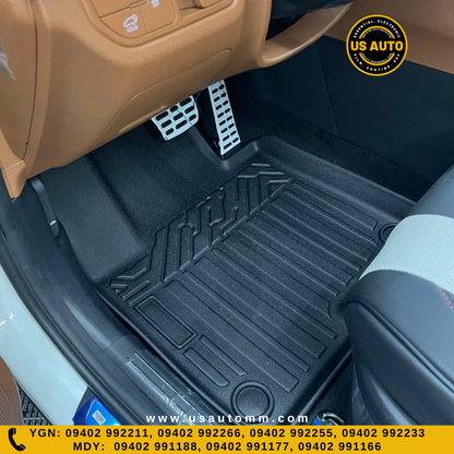 TPE FLOOR MAT (2) ROWS (BLACK) KIA SPORTAGE (2021 UP)