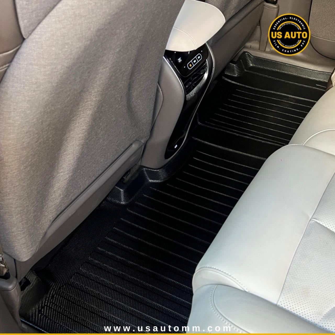 TPE FLOOR MAT (2) ROWS (BLACK) IM LS7 EV