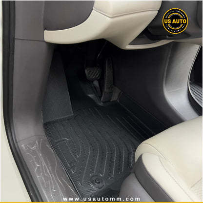 TPE FLOOR MAT (2) ROWS (BLACK) IM LS6 EV