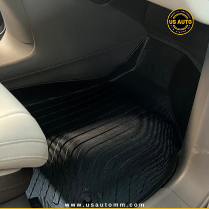 TPE FLOOR MAT (2) ROWS (BLACK) IM LS7 EV