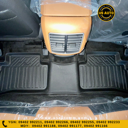 TPE FLOOR MAT (2) ROWS (BLACK) KIA SPORTAGE (2021 UP)