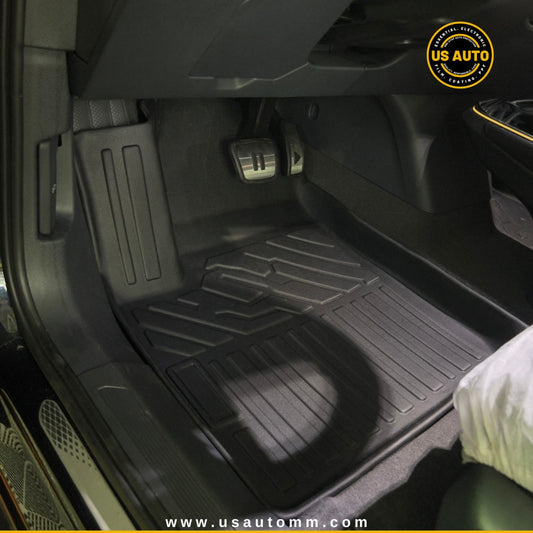 TPE FLOOR MAT (2) ROWS (BLACK) VW ID.4 CROZZ EV