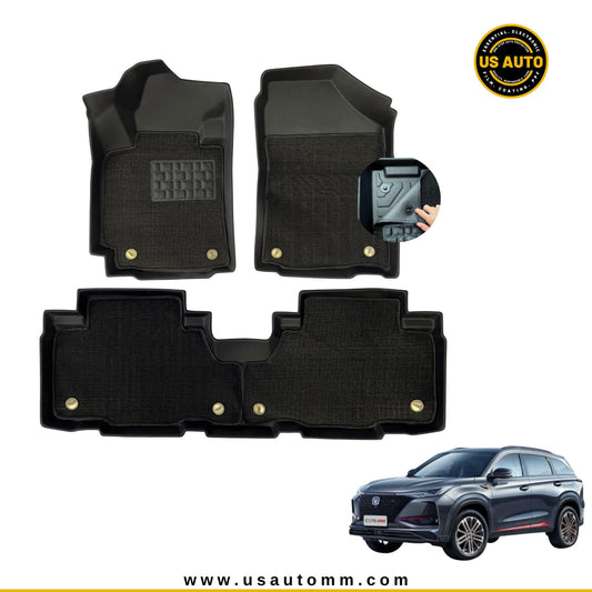 TPE FLOOR MAT DOUBLE LAYER (2) ROWS CHANGAN CS 75 PLUS (2021 UP)