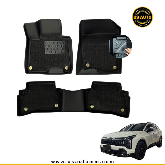 TPE FLOOR MAT DOUBLE LAYER (2) ROWS KIA SPORTAGE (2026 UP)