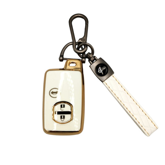 TPU & PC KEY (WHITE) TOYOTA  WISH (2010~2014)