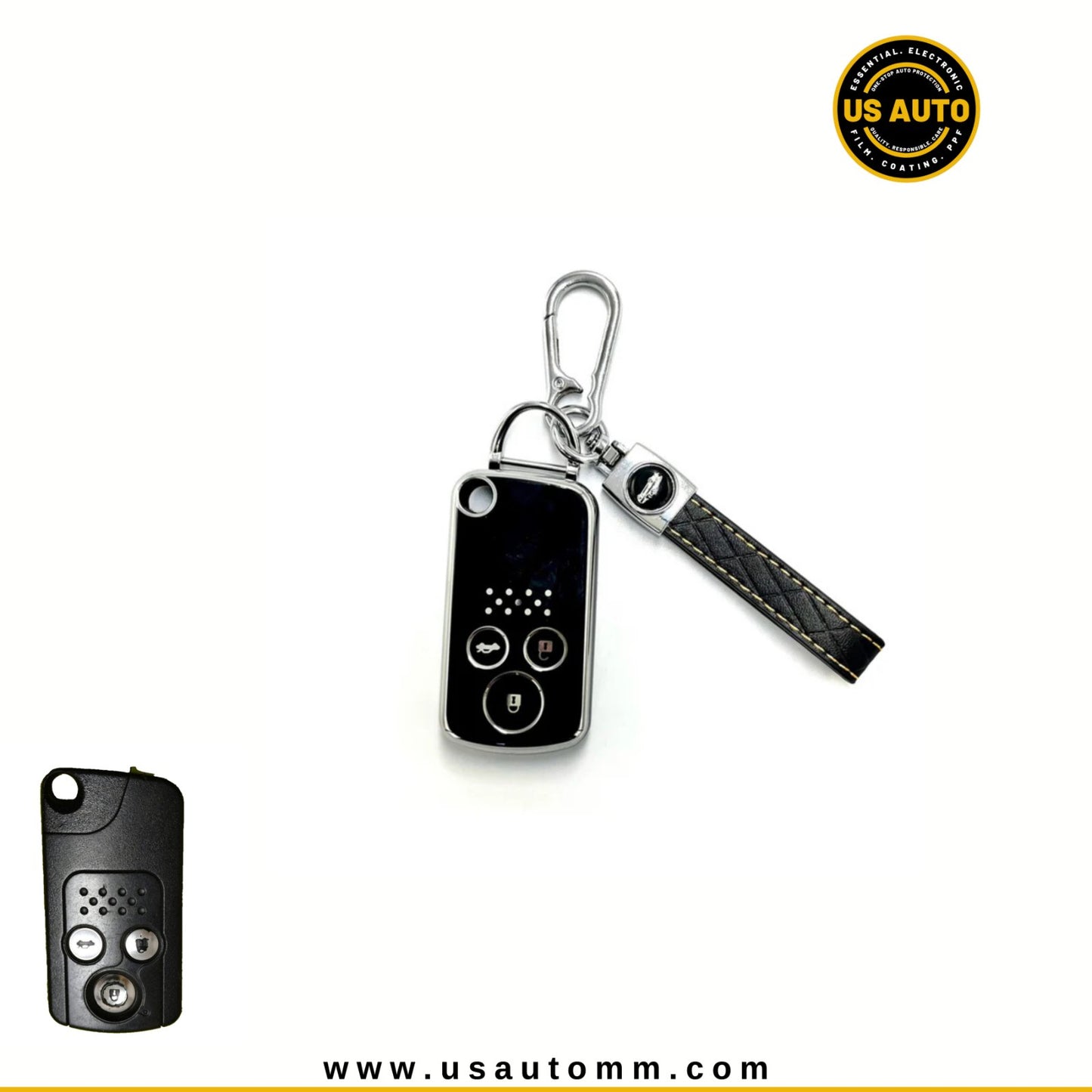 TPU & PC KEY (BLACK) HONDA UNI (08 ~12)