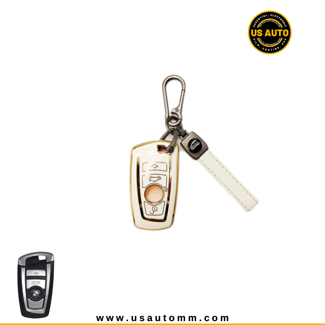 TPU & PC KEY (WHITE) BMW UNI