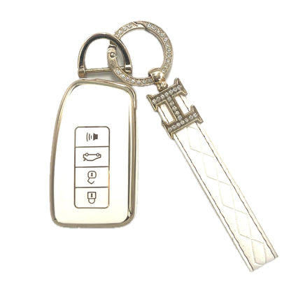 TPU & PC KEY (WHITE) LEXUS UNI-1