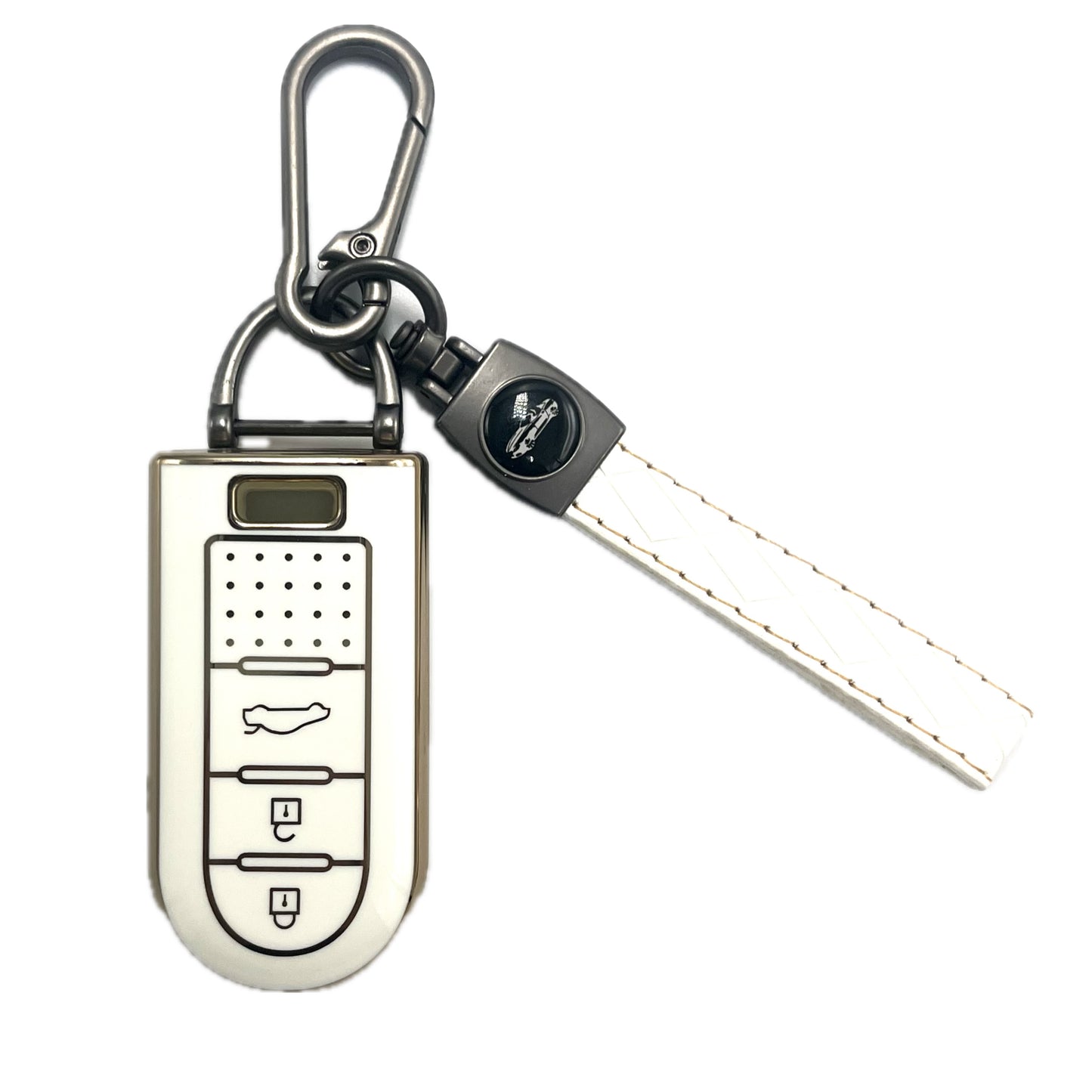 TPU & PC KEY (WHITE) TOYOTA RUSH (16 UP)-1