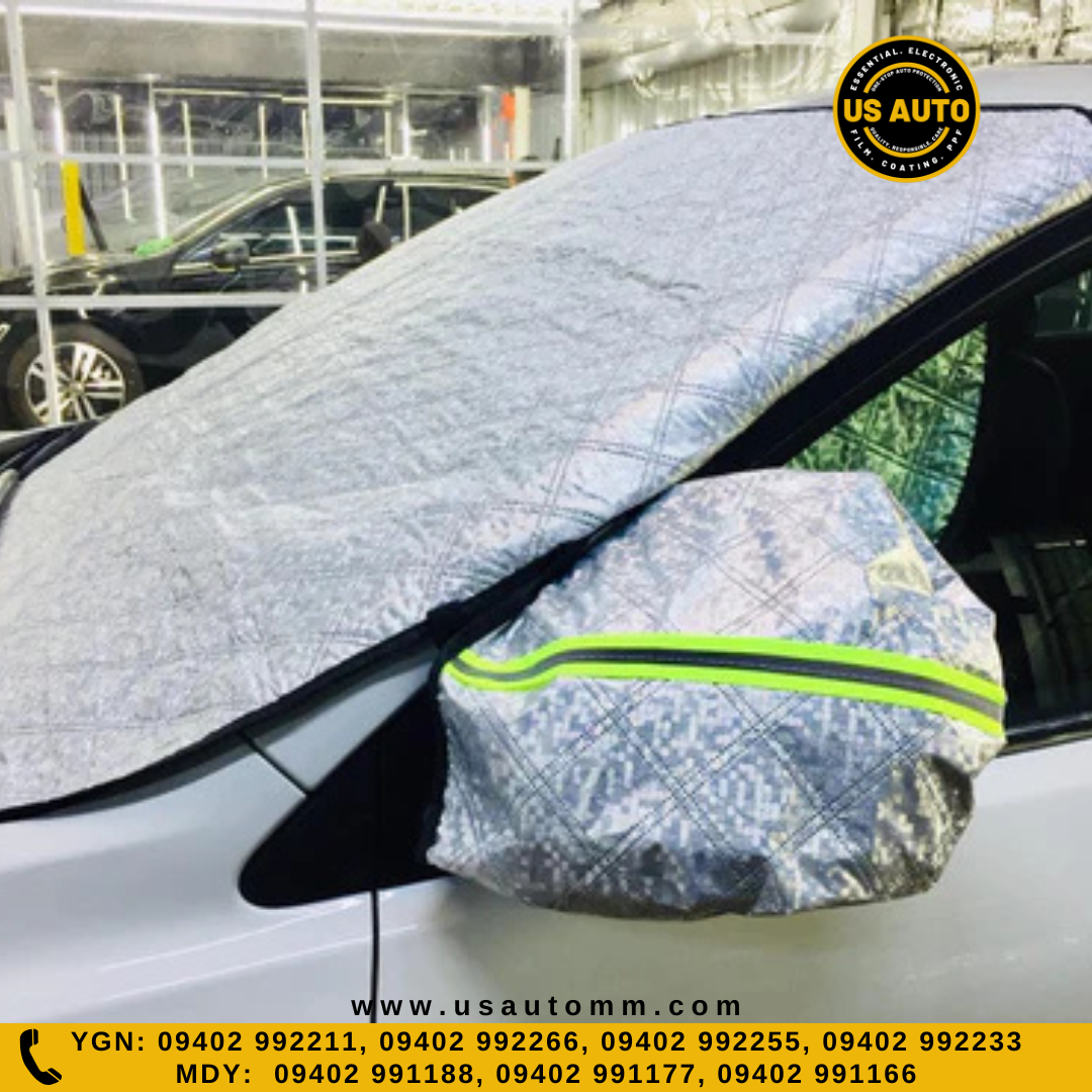 WINDSHIELD SUN COVER (L) (SILVER)