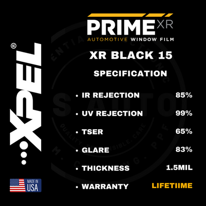 XPEL PRIME XR BLACK FILM