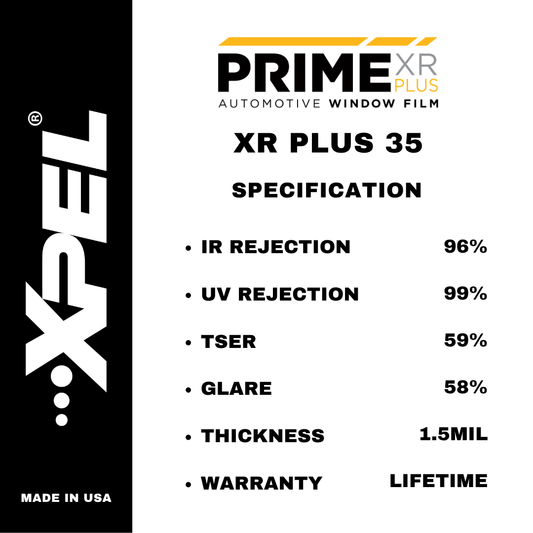 XPEL PRIME XR PLUS FILM 40% XPXRPL3560