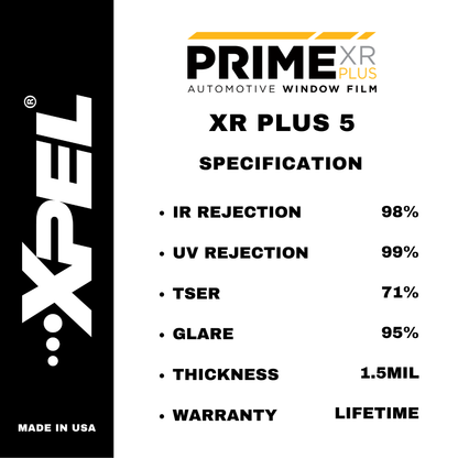 XPEL PRIME XR PLUS FILM 80% XPXRPL0560