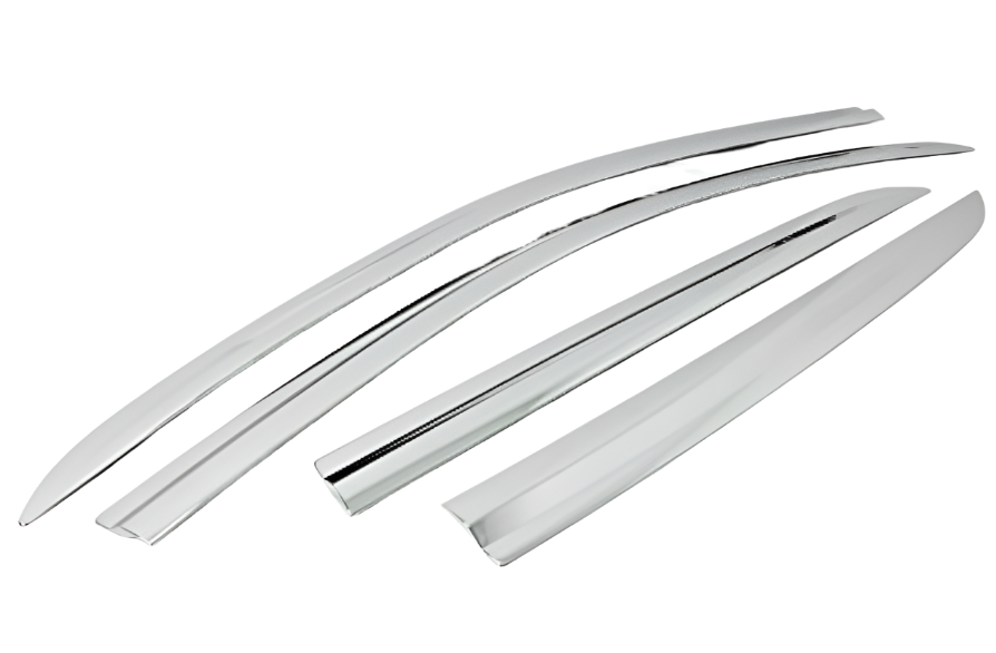 door visor chrome (k) (4d)