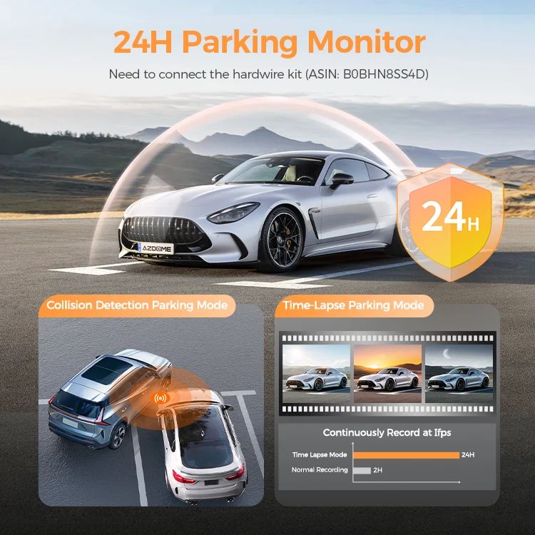 AZDOME M17 PRO 3K ULTRA HD BLACK BOX 2CH