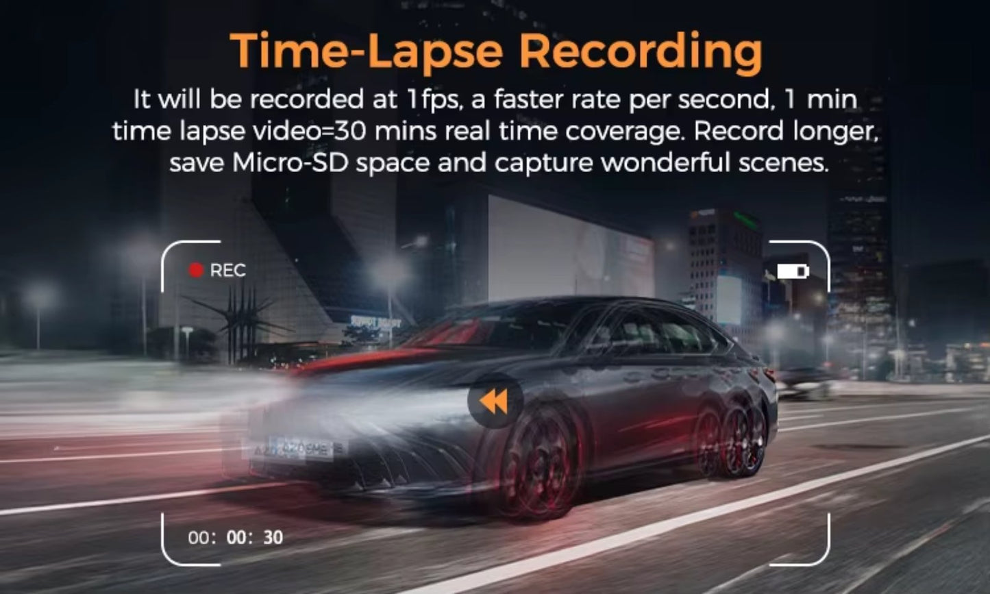 AZDOME M17 PRO 4K ULTRA HD BLACK BOX 2CH