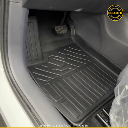 TPE FLOOR MAT (2) ROWS (BLACK) LEAP MOTOR B10 EV