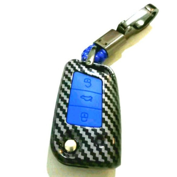 CARBON FIBER KEY (BLUE)_VW GOLF (18~20)