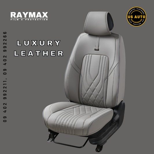 RAYMAX LUXURY SEAT COVER (H- 2022CX- 07) (1)SET_(GREY)