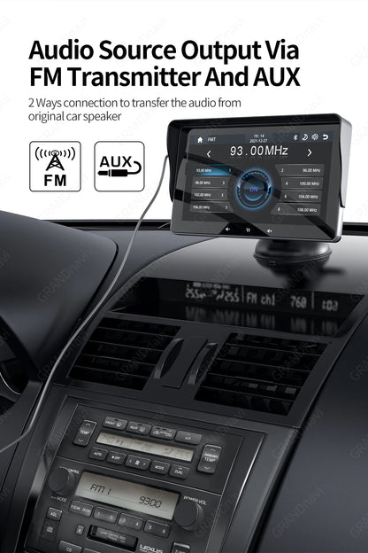 K-Play Pad2 (7 INCH TOUCH SCREEN PORTABLE WIRELESS CAR PLAY)
