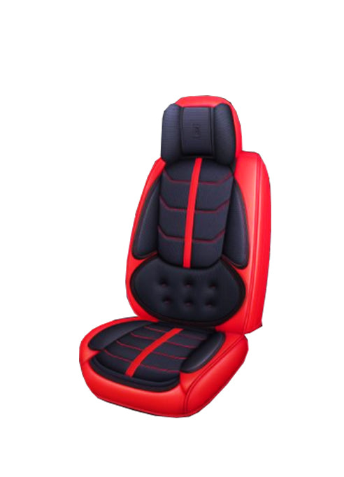 TYPE B SEAT COVER (RED + BLACK) (REAR)