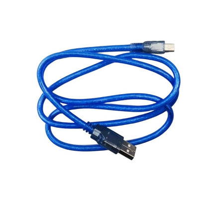 USB A TO MINI USB CABLE BLUE