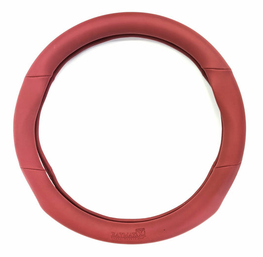 STEERING COVER PVC (H2) (WINE RED)